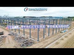 ساختمان انبار ساختاری فولادی