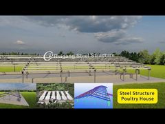 ساختمان مرغداری اسکلت فلزی