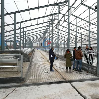 ساختارهای سبک فولاد گاوخانه ساختارهای فولادی پیش ساخته ساختمان های مزرعه