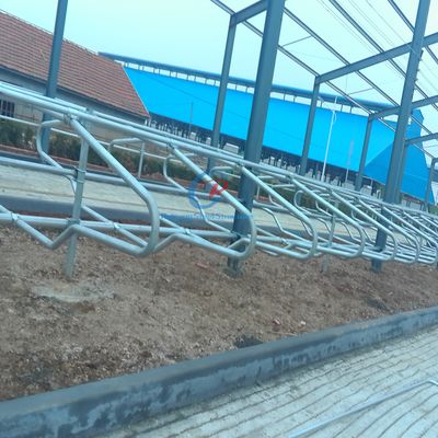 ساختارهای فولادی مدرن گاوخانه ساختارهای مزرعه فولادی پایدار