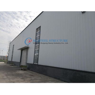 Q345b Q235b کارگاه ساختمانی فولادی با مواد قابل احتراق