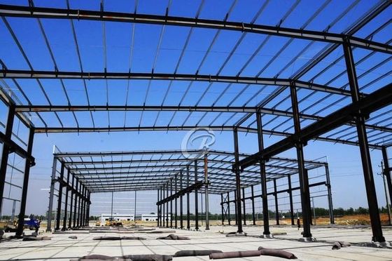 PEB سفارشی ساختاری فولاد فریم ساختمان تجاری نگهداری کم
