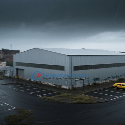 ساختمان سازه فولادی ساخت انبار هوشمند استریوسکوپی کارگاه انبار گاراژ خانه