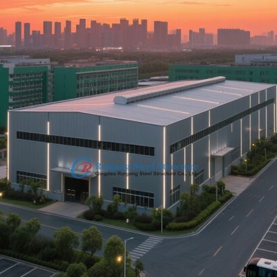 انبار سازه فولادی سفارشی سبک وزن گالوانیزه ساختمان پیش ساخته