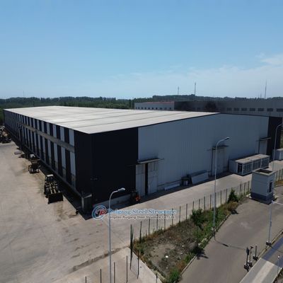 انبار ساختاری فولادی با مواد مقاوم در برابر آتش