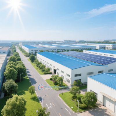 انبار سازه فولادی سفارشی با فضای اداری