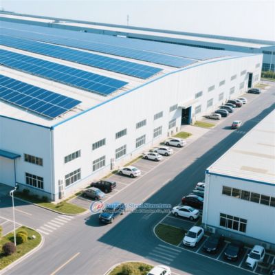 انبار سازه فولادی سفارشی با پانل های ساندویچی عایق