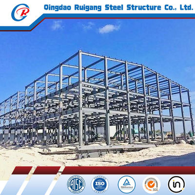 ساختمانی چند طبقه ای مدرسه ای دو طبقه ای ساختار فولادی