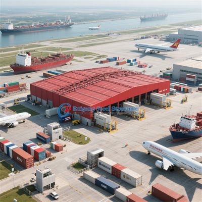 سوله پیش‌ساخته سازه فولادی کارگاه فلزی ساختمان انبار